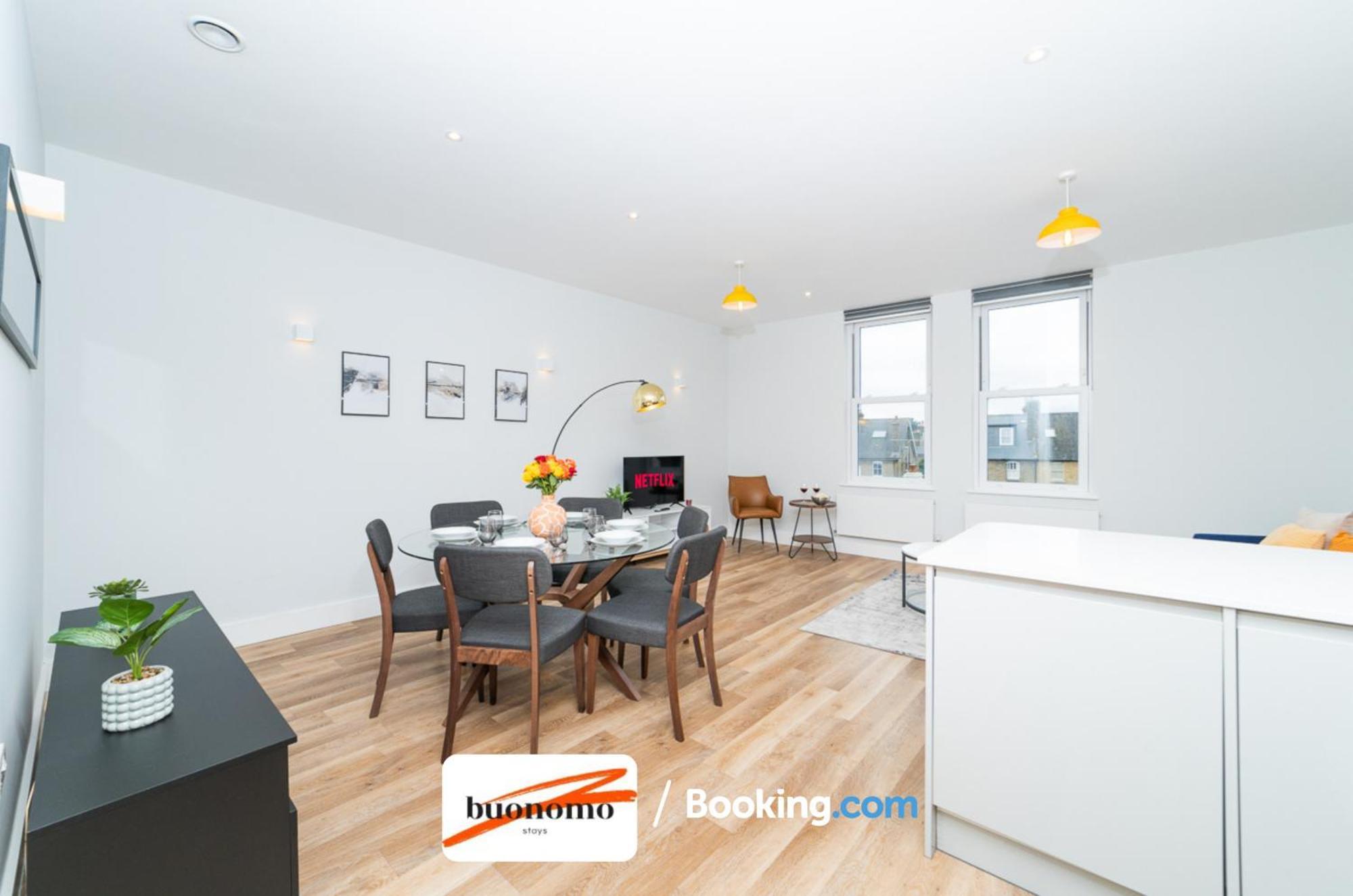 Two Bedroom Apartment At Buonomo Stays Short Lets & Serviced Accommodation Close To Wimbledon Tennis Courts 런던 외부 사진