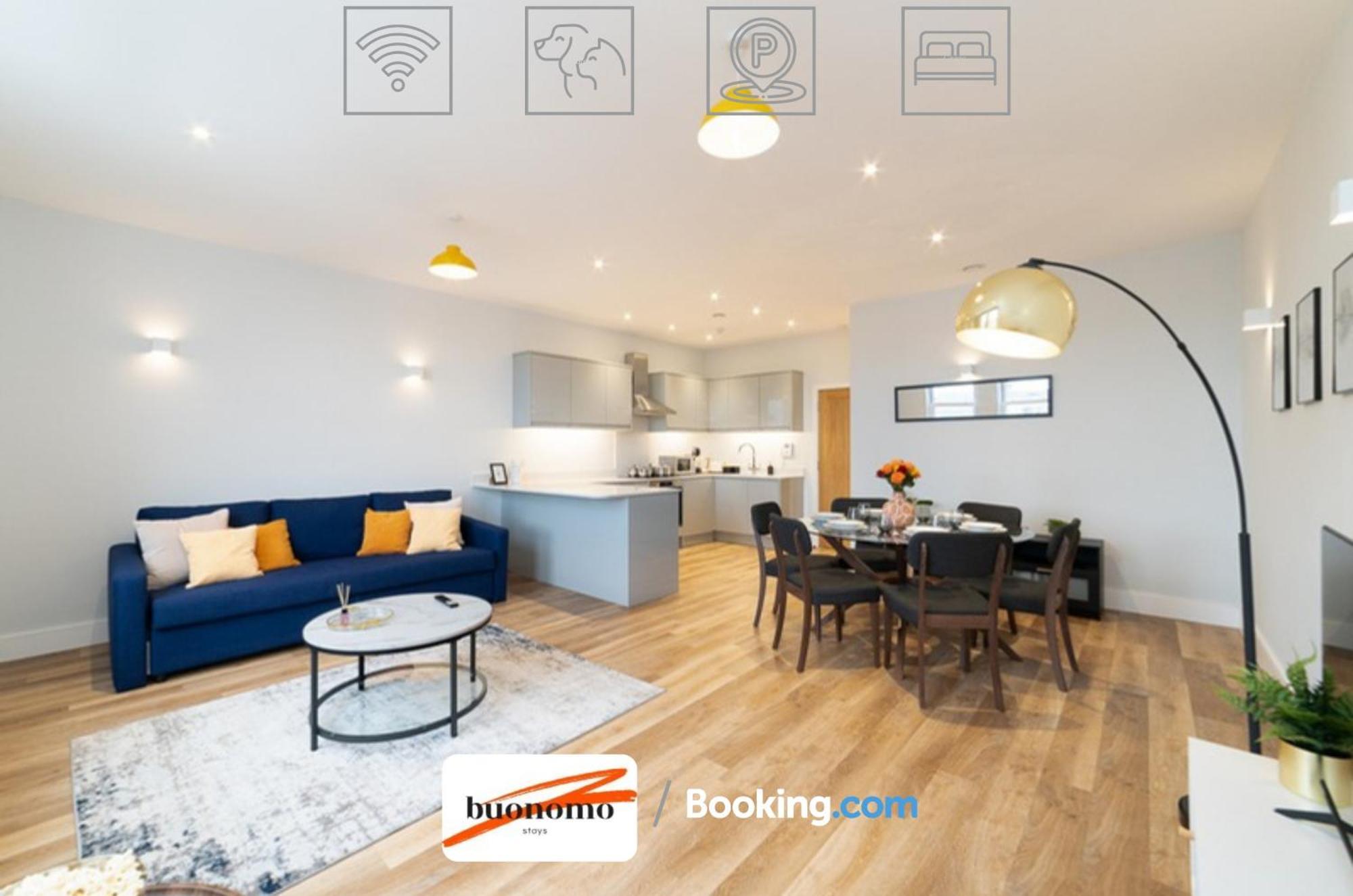 Two Bedroom Apartment At Buonomo Stays Short Lets & Serviced Accommodation Close To Wimbledon Tennis Courts 런던 외부 사진